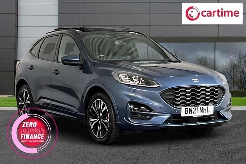 Blue Used 2021 Ford Kuga ST-Line X SUV | £16,399 (Fair price) - Image 1/1