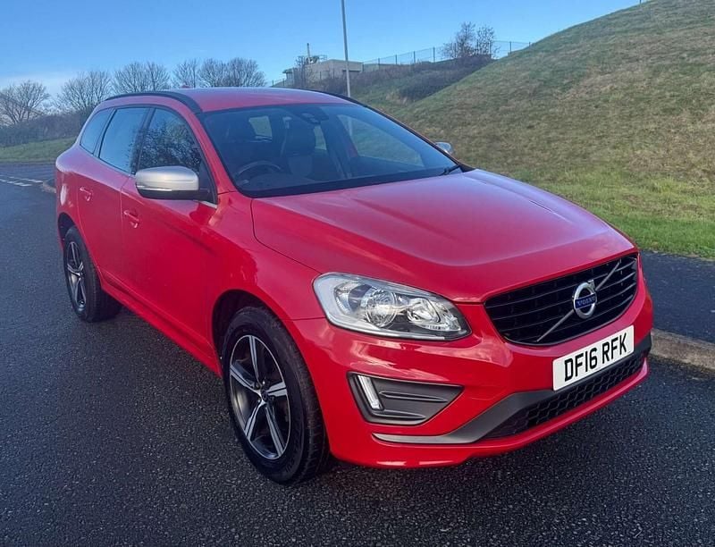 Red Used 2016 Volvo XC60 R-Design SUV | £11,990 (Good price) - Image 1/4