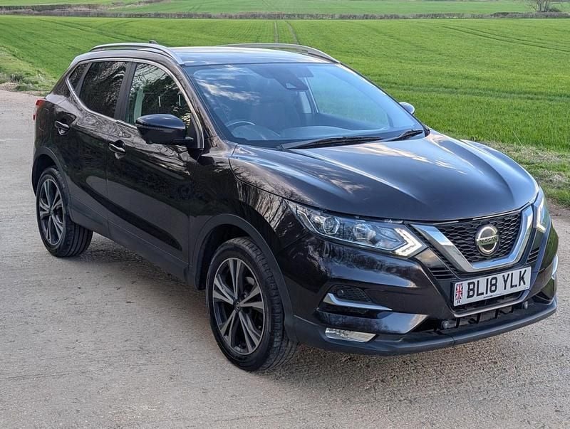 Used Nissan Qashqai N-Connecta 2018 Black SUV
