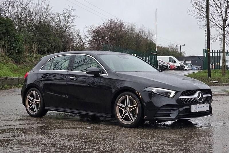 Black Used 2018 Mercedes A250 AMG Line Premium Plus Hatchback | £17,495 (Fair price) - Image 1/1
