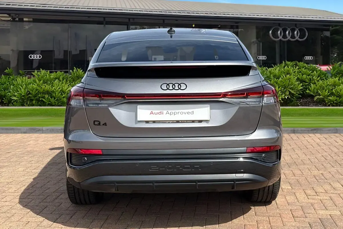Used Audi Q4 e-tron Black Edition 210 kW (286 HP) 2025 Grey SUV