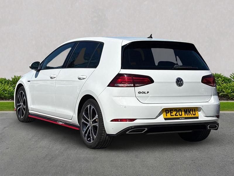 Used VW Golf VII R-line Edition 150 HP (110 kW) 2020 White Hatchback