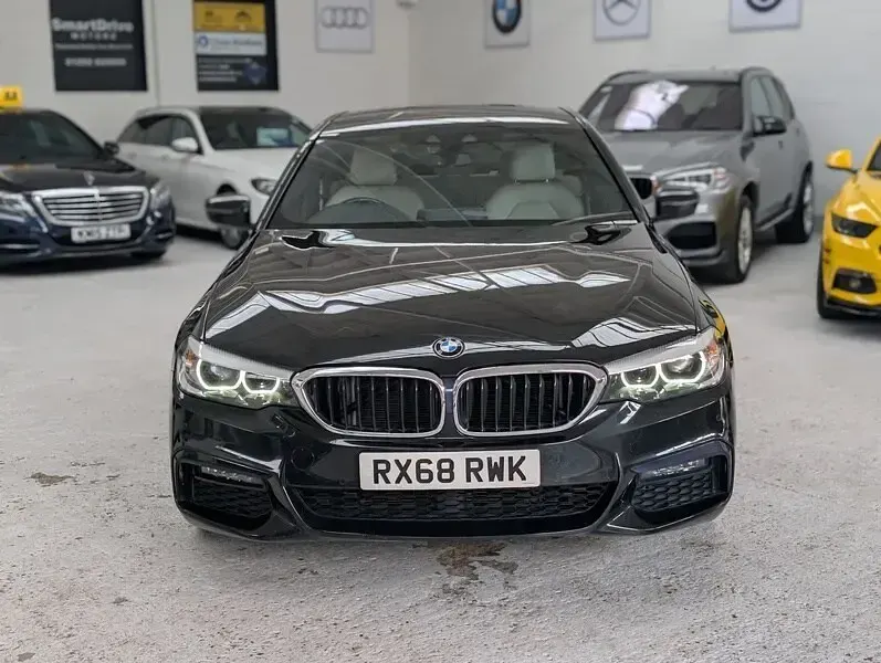 Used BMW 520 M Sport 190 HP (139 kW) 2018 Black Sedan