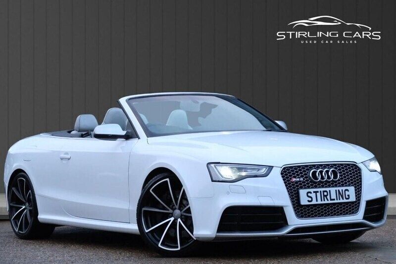 White Used 2014 Audi RS5 Design Cabriolet | £19,489 (Fair price) - Image 1/4