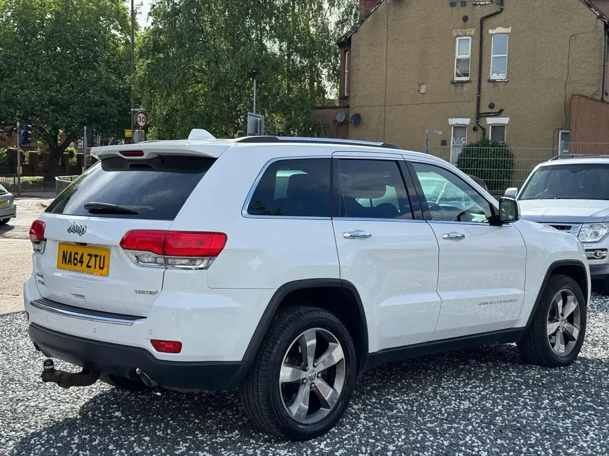 Used Jeep Grand Cherokee Limited 247 HP (181 kW) 2014 White SUV
