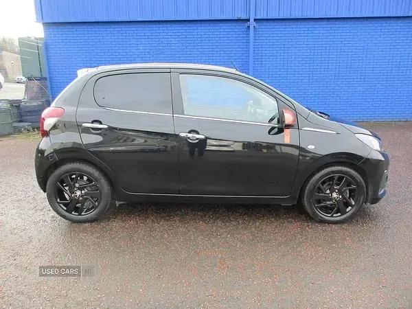 Used Peugeot 108 Roland Garros 82 HP (60 kW) 2018 Black Hatchback