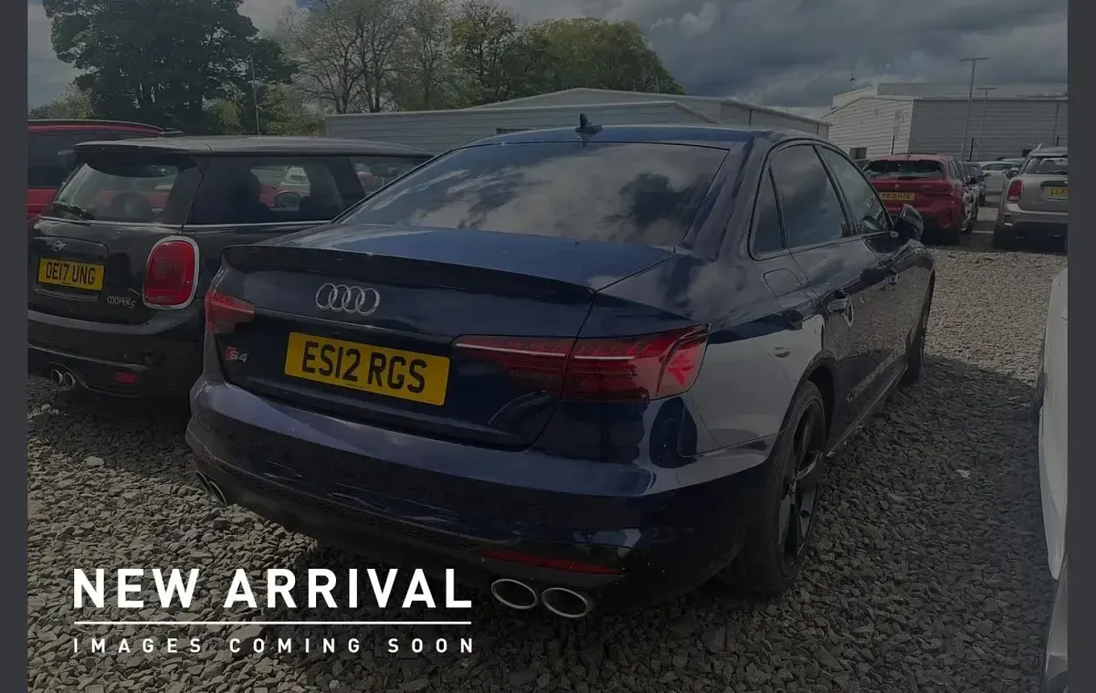 Used Audi A4 Black Edition 341 HP (250 kW) 2020 Blue Sedan