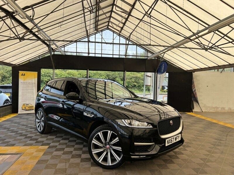 Black Used 2017 Jaguar F-Pace R-Sport SUV | £14,063 (Super price) - Image 1/3