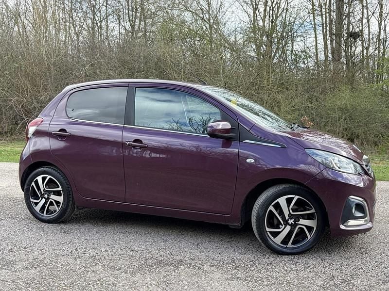 Used Peugeot 108 Allure 82 HP (60 kW) 2014 Mauve/purple Hatchback