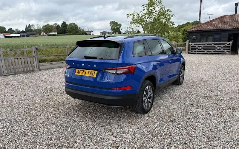 Used Skoda Kodiaq SE Drive 150 HP (110 kW) 2023 Blue SUV