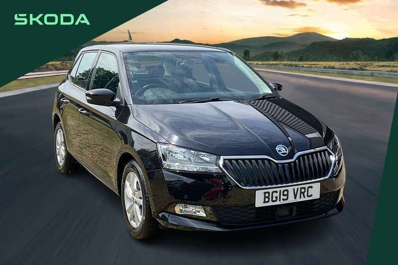 Black Used 2019 Skoda Fabia SE Hatchback | £8,950 (Good price) - Image 1/4