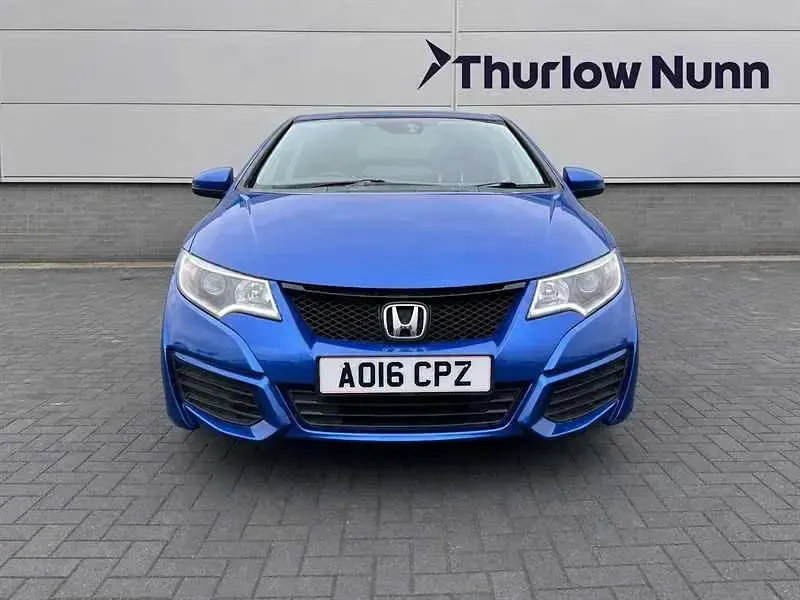 Used Honda Civic S 100 HP (73 kW) 2016 Blue Hatchback