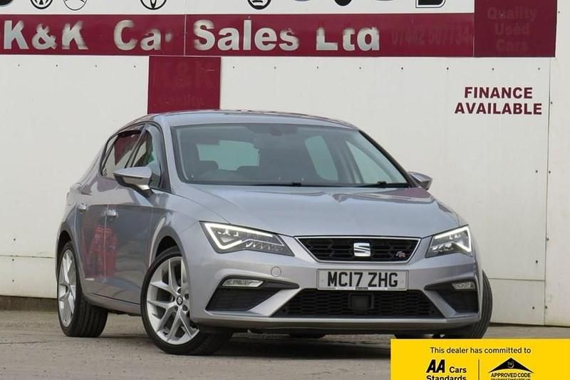 Used Seat Leon FR 125 HP (91 kW) 2017 Silver Hatchback