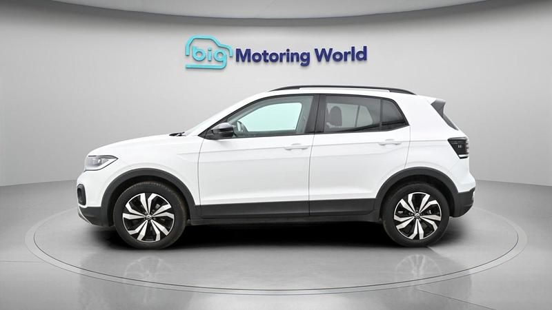 Used VW T-Cross Black Edition 108 HP (79 kW) 2022 White SUV