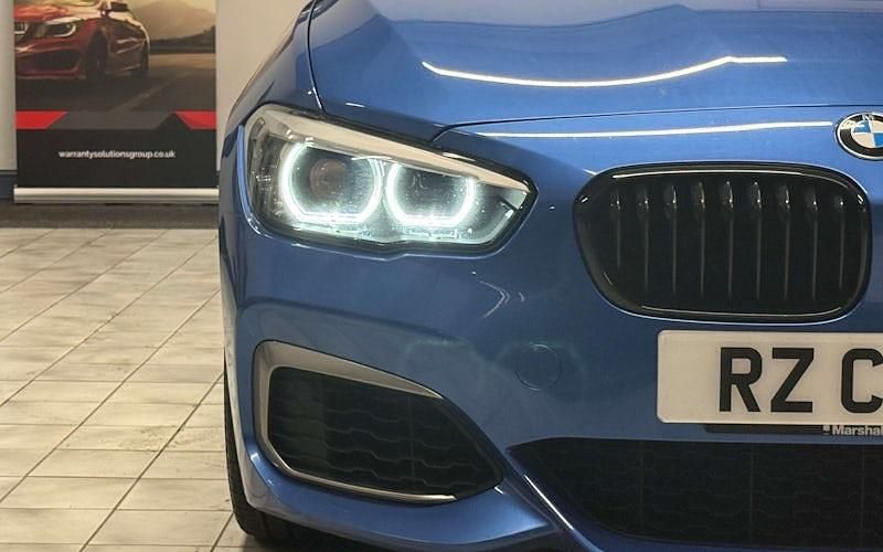 Used BMW M140 M Sport 340 HP (250 kW) 2018 Blue Hatchback