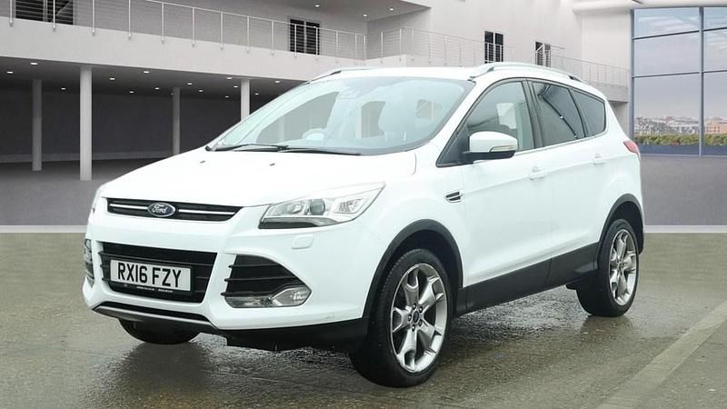 Used Ford Kuga Titanium X 180 HP (132 kW) 2016 Frozen white SUV