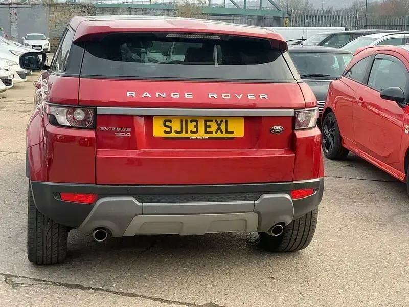 Used Land Rover Range Rover evoque Pure 2013 Red SUV