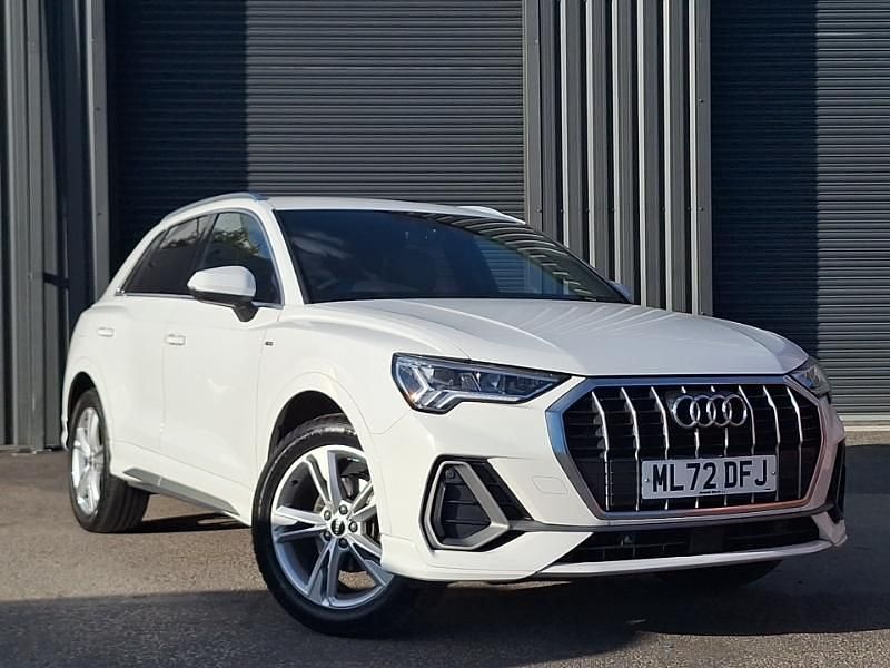 White Used 2022 Audi Q3 S-Line SUV | £27,698 (Fair price) - Image 1/4