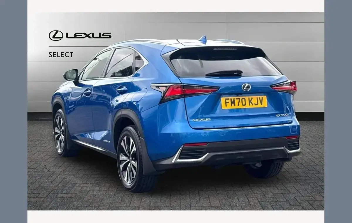 Used Lexus NX300h 197 HP (144 kW) 2020 Blue SUV