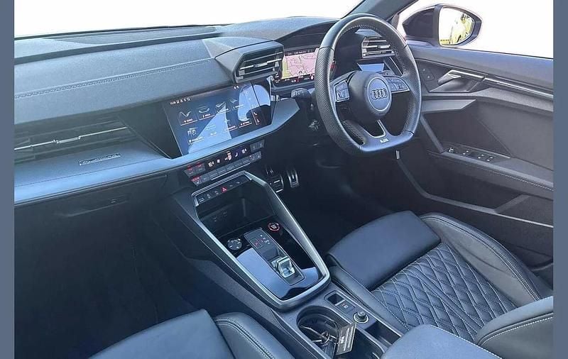 Used Audi S3 Black Edition 310 HP (228 kW) 2023 White Sedan