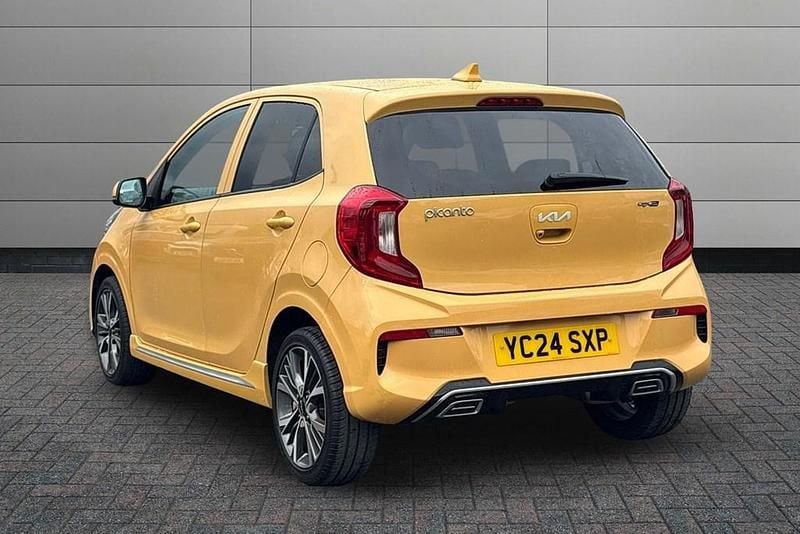 Used Kia Picanto GT-Line 2024 Yellow Hatchback