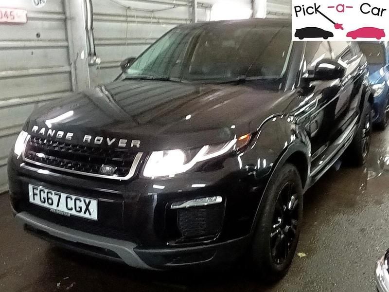 Black Used 2017 Land Rover Range Rover evoque SE Estate | £11,495 (Good price) - Image 1/4