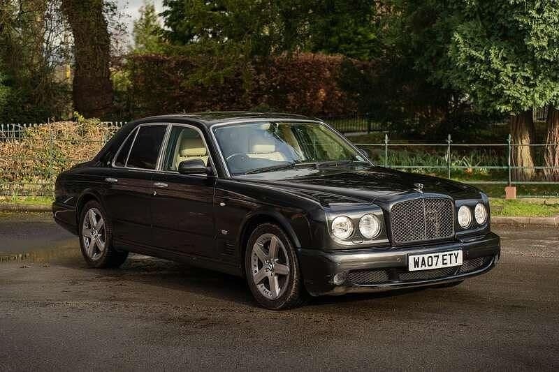 Used Bentley Arnage 500 HP (367 kW) 2007 Black Sedan