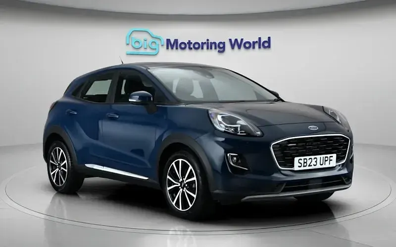 Used Ford Puma Titanium 125 HP (91 kW) 2023 Blue SUV