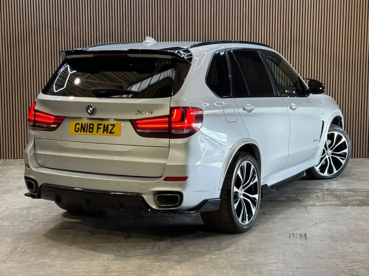 Used BMW X5 M Sport 308 HP (226 kW) 2018 Silver SUV