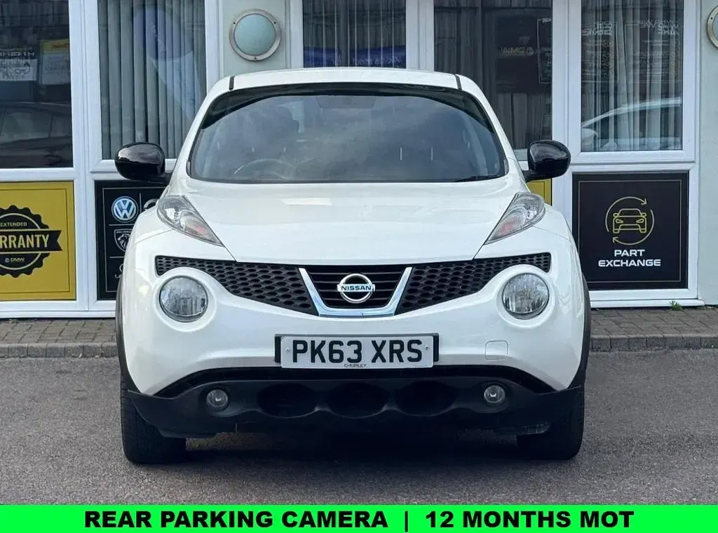 Used Nissan Juke N-TEC 117 HP (86 kW) 2014 White SUV