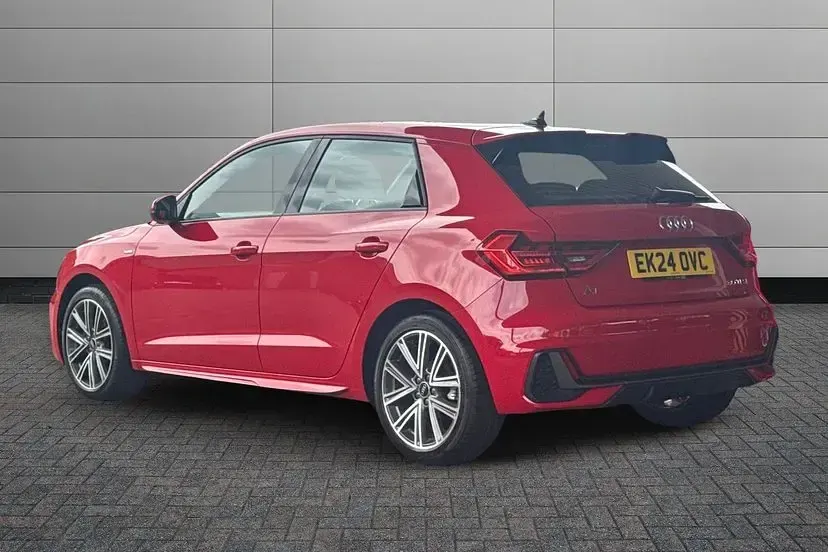 Used Audi A1 Sportback S-Line 108 HP (79 kW) 2024 Progressive red Hatchback