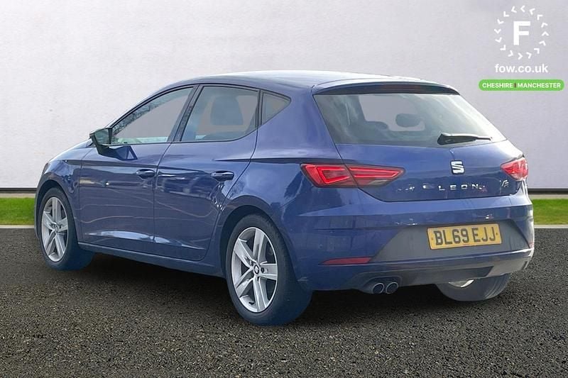 Used Seat Leon FR 131 HP (96 kW) 2019 Blue Hatchback