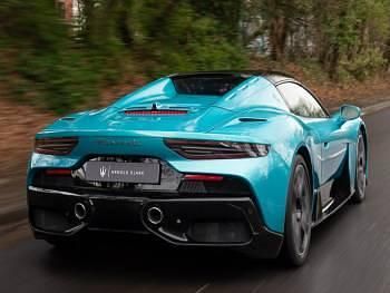 New Maserati MCPURA 630 HP (463 kW) 2025 Blue Cabriolet