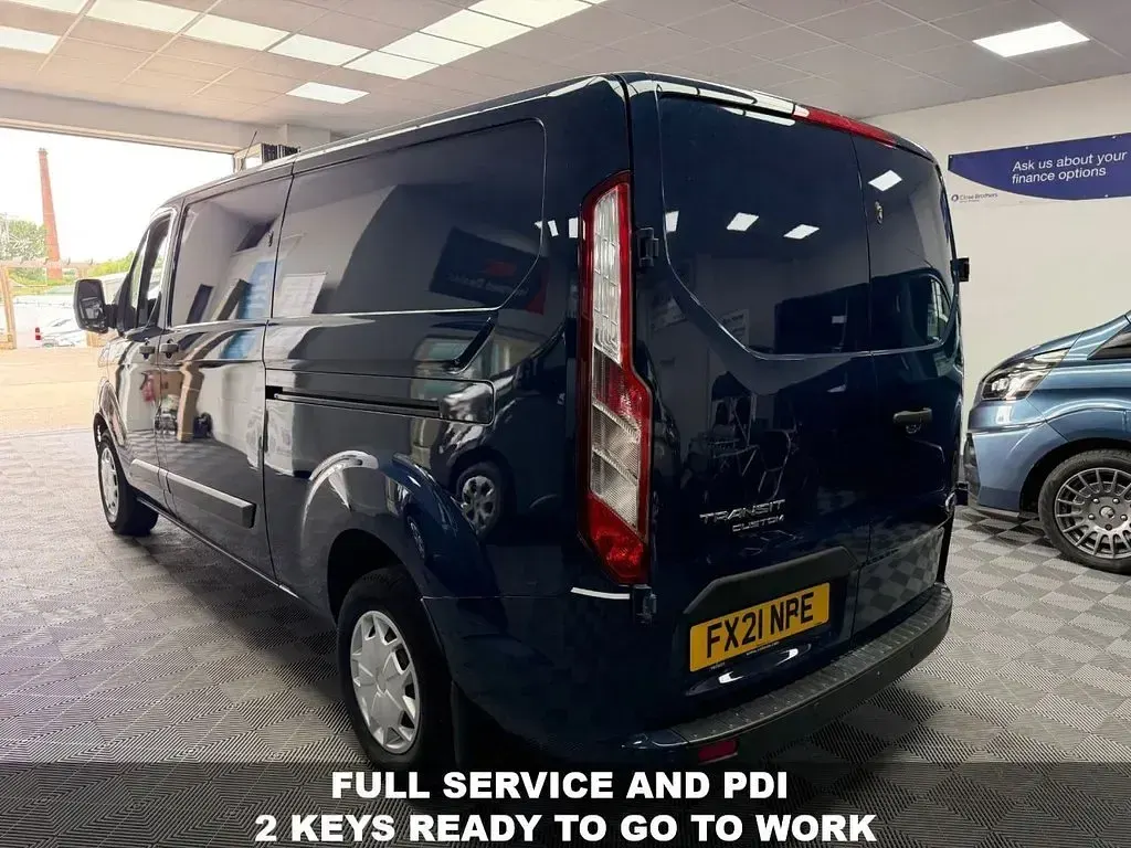 Used Ford Transit Custom Trend 2021 Blue Van