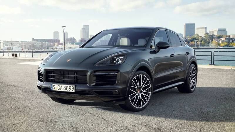 Chromite black metallic Used 2022 Porsche Cayenne Platinum Edition SUV | £63,995 (Expensive) - Image 1/4