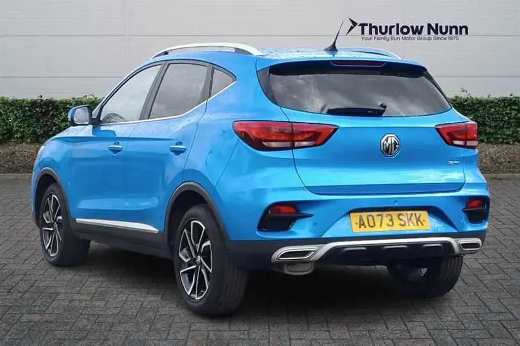 Used MG ZS Exclusive 106 HP (77 kW) 2023 Blue SUV