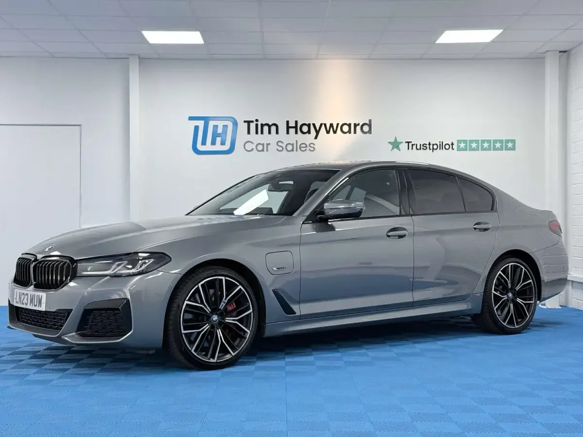 Used BMW 545e M Sport 390 HP (286 kW) 2023 Grey Sedan
