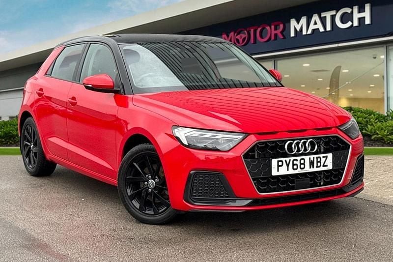 Red Used 2019 Audi A1 Sportback Sport Hatchback | £14,690 (Good price) - Image 1/4