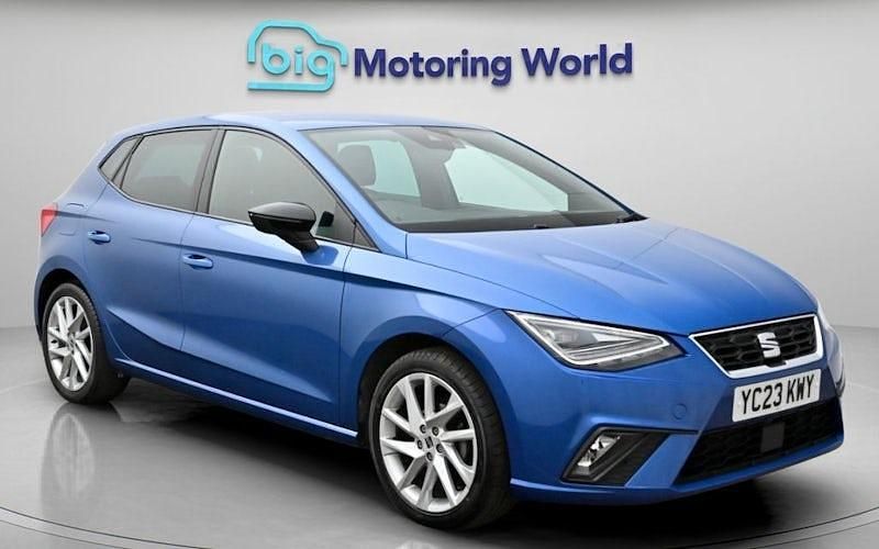 Used Seat Ibiza FR 80 HP (58 kW) 2023 Blue Hatchback