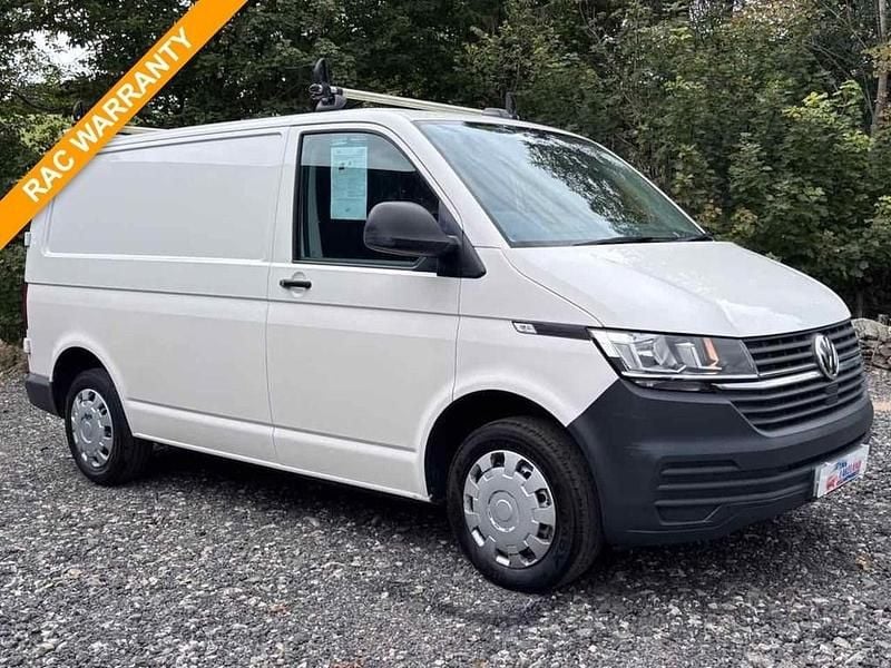 White Used 2021 VW T6.1 Startline Van | £16,495 (Super price) - Image 1/4