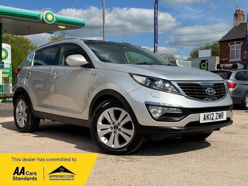 Begagnad Kia Sportage 2012 Silver SUV