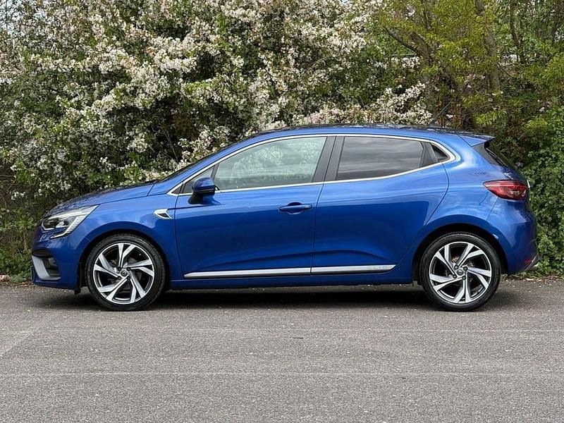 Used Renault Clio V RS Line 100 HP (73 kW) 2020 Blue Hatchback