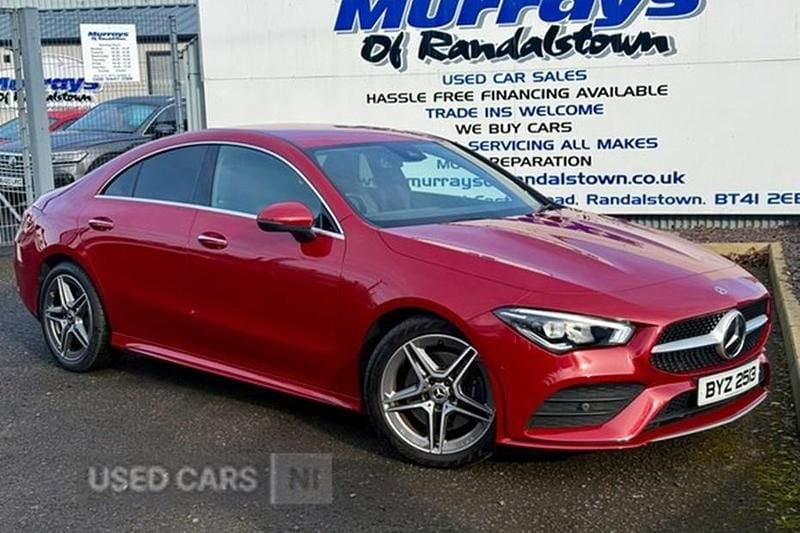 Used Mercedes CLA220 AMG Line Premium 2022 Red Sedan