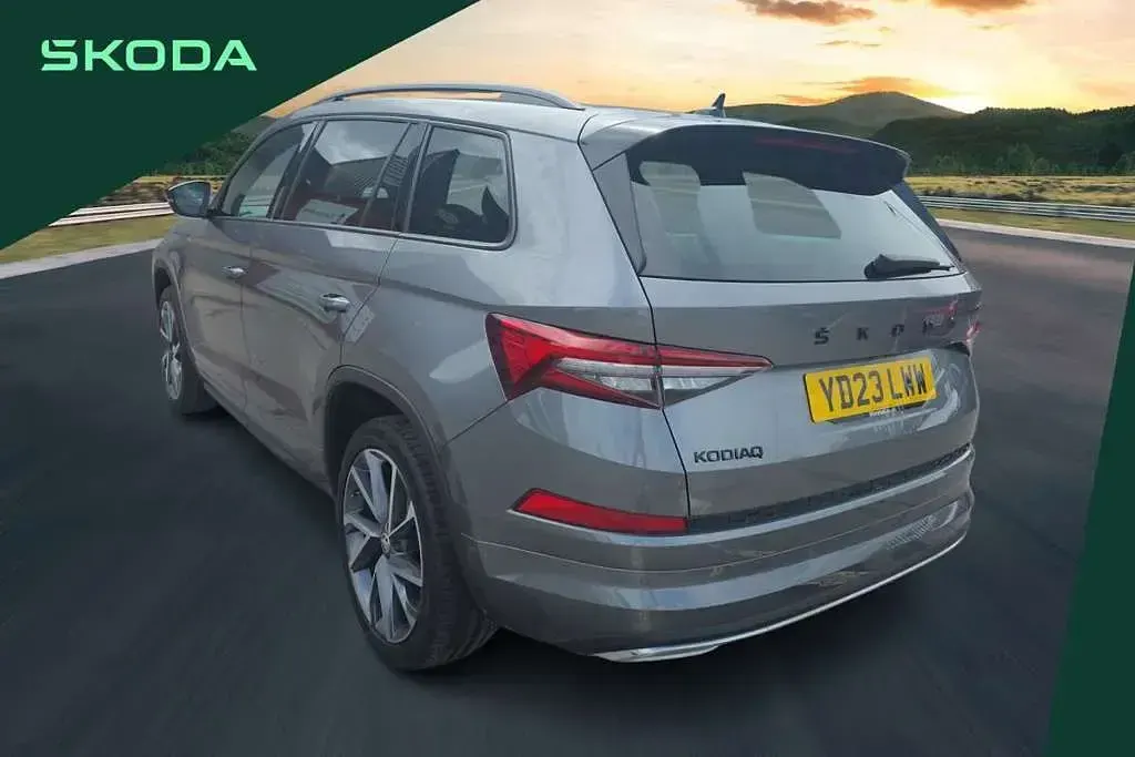 Used Skoda Kodiaq SportLine 150 HP (110 kW) 2023 Grey SUV