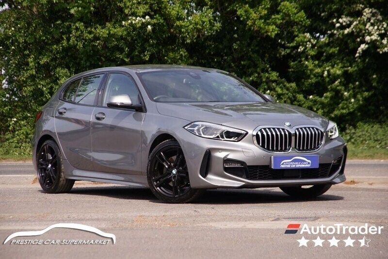 Grey Used 2022 BMW 116 M Sport Hatchback | £17,999 (Good price) - Image 1/4
