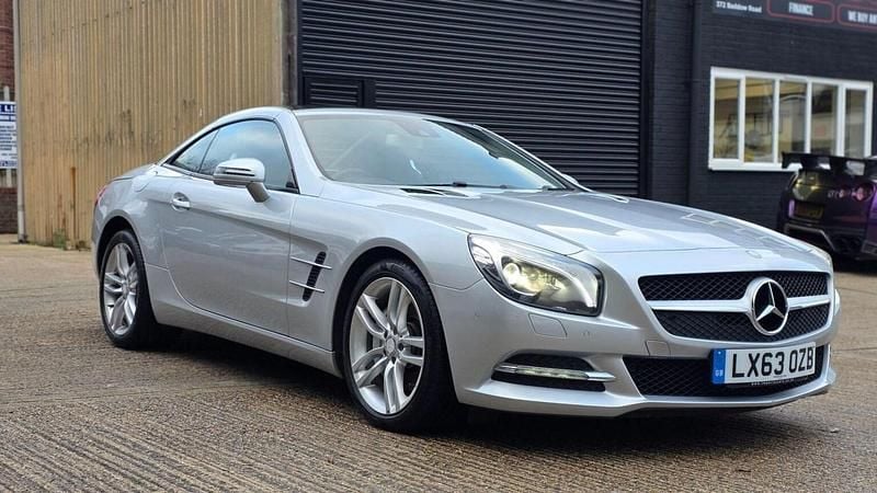 Used Mercedes SL350 2013 Silver Cabriolet