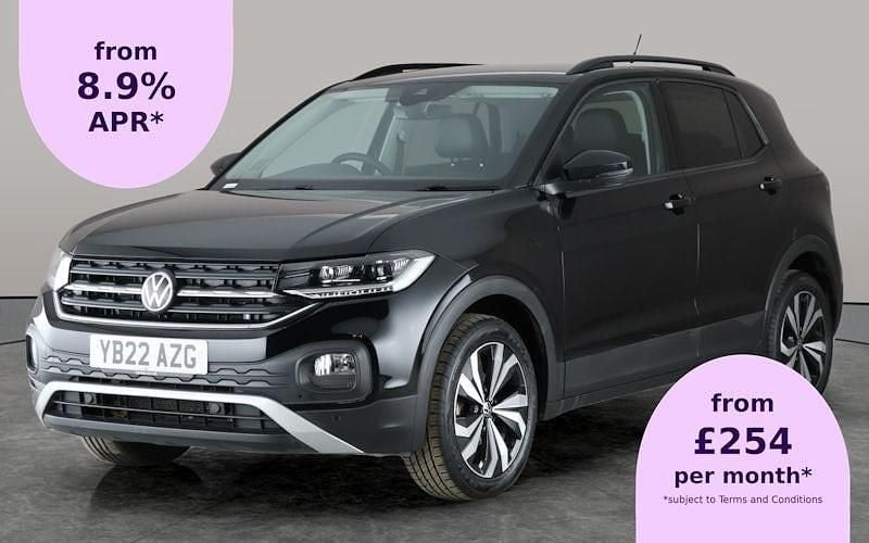 Used 2024 VW T-Cross Black Edition SUV | £18,197 (Good price) - Image 1/1