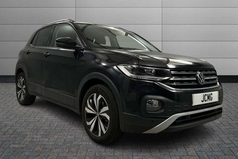 Black Used 2023 VW T-Cross Black Edition SUV | £20,300 (Fair price) - Image 1/4