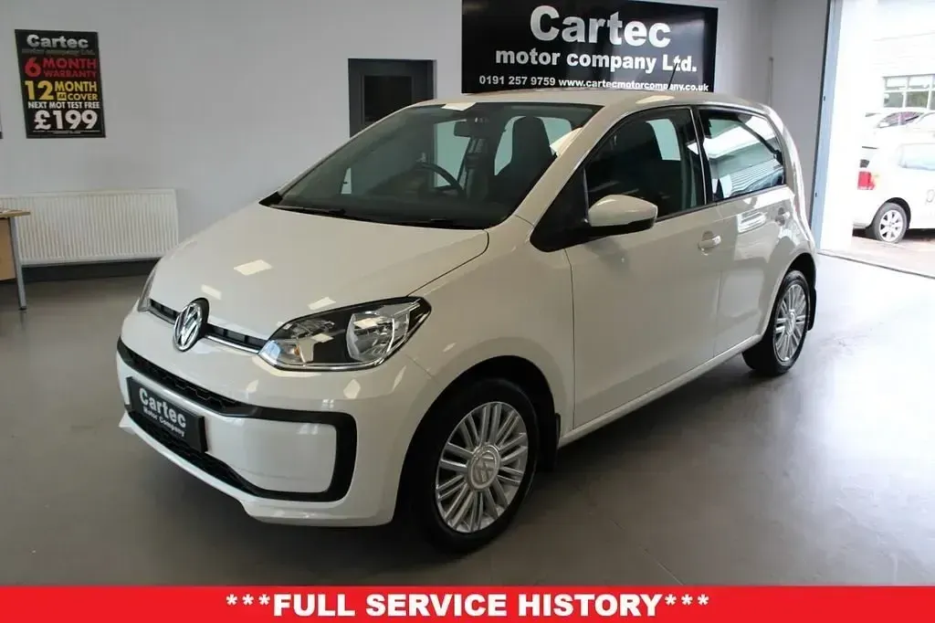 Używany VW up! move up! 60 KM (44 kW) 2017 Biały Hatchback