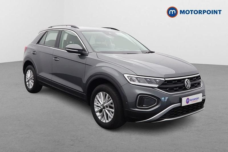 Grey Used 2023 VW T-Roc Life SUV | £18,349 (Fair price) - Image 1/4